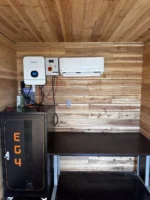 20-Fuß-Seecontainer, Solar- und Off-Grid-Büro – Bild 5