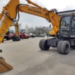 Mobilbagger Hyundai Robex 140W-7A 2007 – 14,9 t – 6053 h – Gebraucht