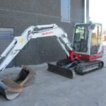 Minibagger gebraucht Takeuchi TB235 (2008) – 3,5T – Motor Yanmar 21,3 kw