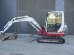 Minibagger gebraucht Takeuchi TB235 (2008) – 3,5T – Motor Yanmar 21,3 kw – Bild 4