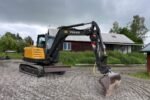 Minibagger gebraucht Volvo EC55C (2009) – 4,91T – Motor Yanmar 37 kW
