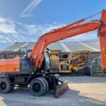 Mobilbagger Hitachi ZX190W-5B 2016 – 19,2 t – 5054 h – Gebraucht
