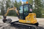 Minibagger CAT 305CR 2022 – 153 Betriebsstunden – Gebraucht