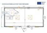 Container 6×3 Meter Stockholm – mit integriertem Bad und Küche. – Bild 2