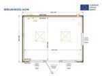 Bürocontainer 4×3 Meter Modell Berlin – Bild 2