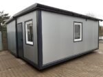 Ausgebauter Container – 2 kombinierte Container mit 35 m²