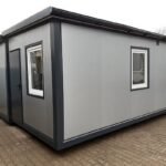 Ausgebauter Container – 2 kombinierte Container mit 35 m²