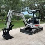 Bobcat 425G (2008) – Minibagger gebraucht 2,7T – 2 095 h – 4 Löffel