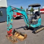 Kobelco SK17 SR-3 (2018) – Minibagger 1,7T – 800 h – kompakt
