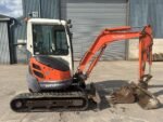 Kubota U25-3 (2008) – Minibagger 2,6T – 3 600 h – Hydraulikhammer + 3 Löffel – überholt – Bild 6