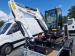 Bobcat E27Z 2023 Minibagger 2,7 t 1 h mit Anhänger ECIM 3T5 und Hydraulikhammer Furukawa FX35-S, Zustand fast neu – Bild 4