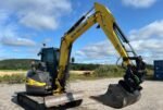 Minibagger gebraucht New Holland E50B SR (2012) – 5,1T + Anhänger