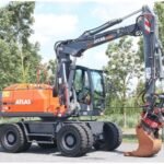 Mobilbagger Atlas 140W 2014 – 14 t – 4604 h – Gebraucht