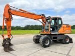 Mobilbagger Doosan DX140W 2010 – 14,8 t – 7857 h – Gebraucht – Bild 4