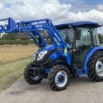 Solis S50 neu, Allradantrieb, XL-Wendegetriebe, klimatisierte Kabine und Frontlader