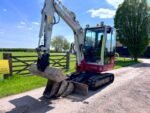 Takeuchi TB230 (2018) – Minibagger 2,8T – 2916h – vollständig überholt – Bild 6