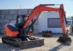 Kubota KX080-4A2 2020 – Minibagger 8 t mit 2.955 h, Löffel 0,25 m³, Motor 46,5 kW
