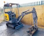Volvo EC15C (2013) – Minibagger 1,54 t – 3240 h – überholt und einsatzbereit