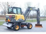 Mobilbagger Volvo EW60E 2022 – 117 Betriebsstunden – Tiltrotator und Anbaugeräte – Bild 4