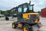 Mobilbagger Volvo EW60E 2017 – 5,9 t – Hammer + 3 Anbaugeräte – 3635 h – Bild 2