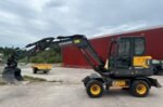 Mobilbagger Volvo EW60E 2017 – 5,9 t – Hammer + 3 Anbaugeräte – 3635 h – Bild 4