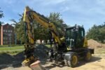 Mobilbagger Yanmar B95W 2018 – 9,5 t – 6380 h – kompakte Leistung – Bild 3