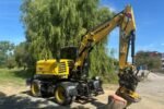 Mobilbagger Yanmar B95W 2018 – 9,5 t – 6380 h – kompakte Leistung